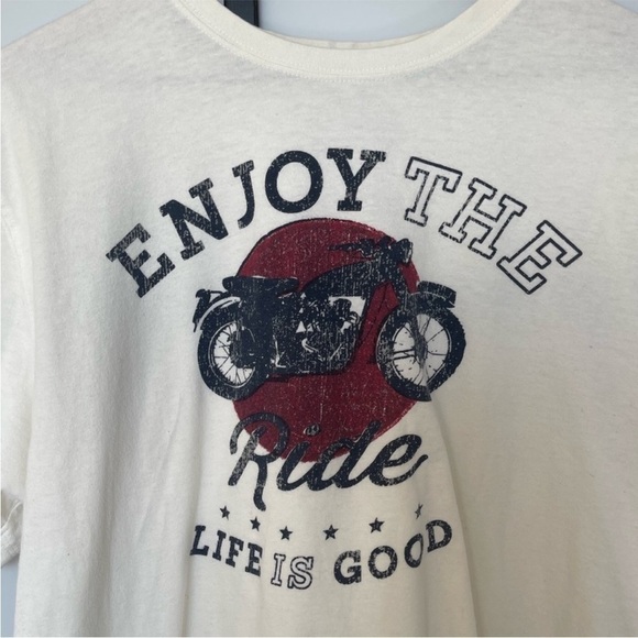 Life is Good ENJOY THE RIDE T-shirt. Men’s large - Picture 3 of 12